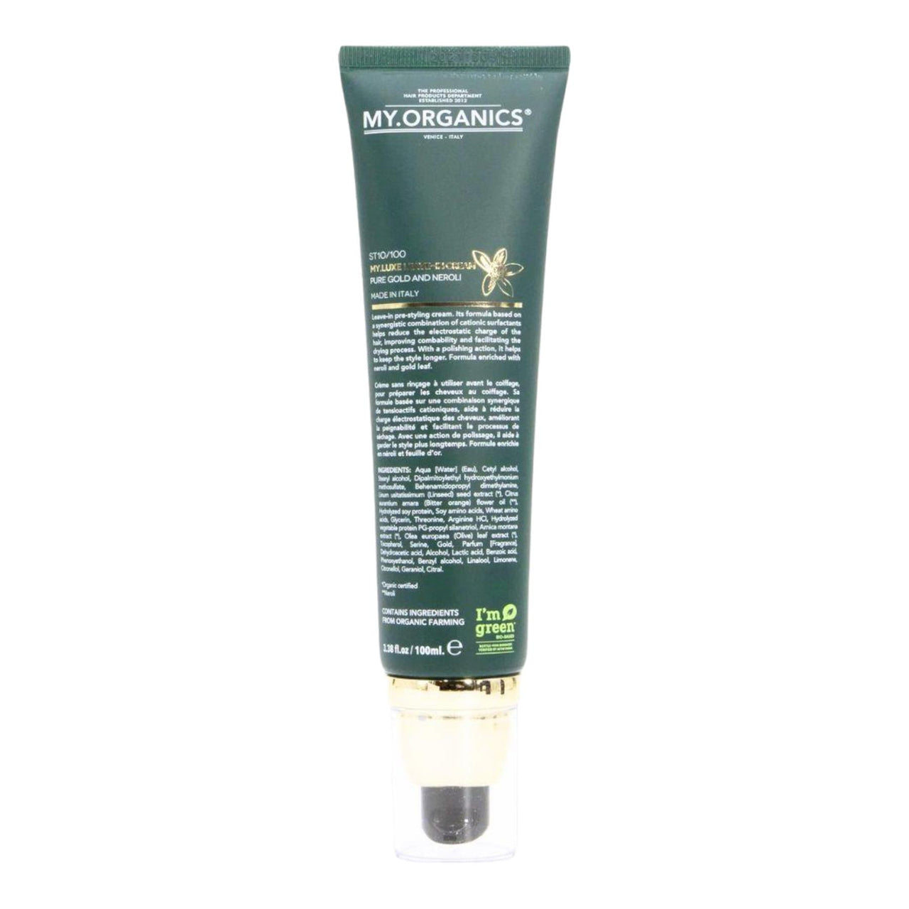 My Organics Luxe Hair Leave-In Cream Gold and Neroli pH 4.0 - 5.0