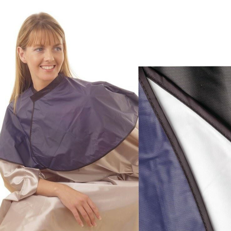 Hairtools PVC Shoulder Tint Cape Black 1
